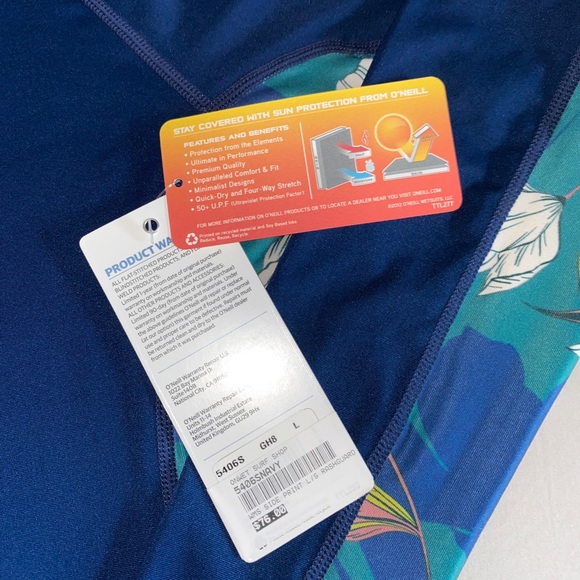 O’Neill Rash Guard/Swim Shirt - Picture 5 of 6